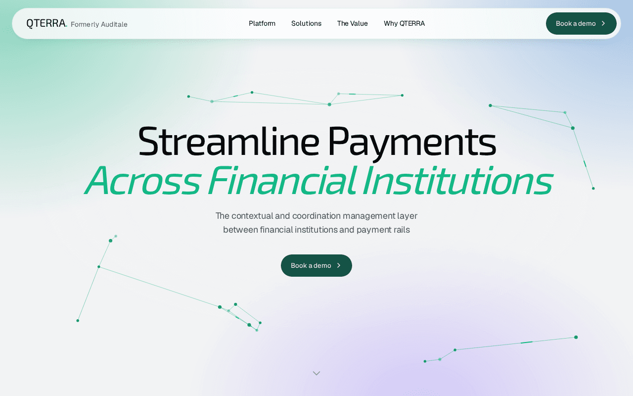 Screenshot of qterra.ai