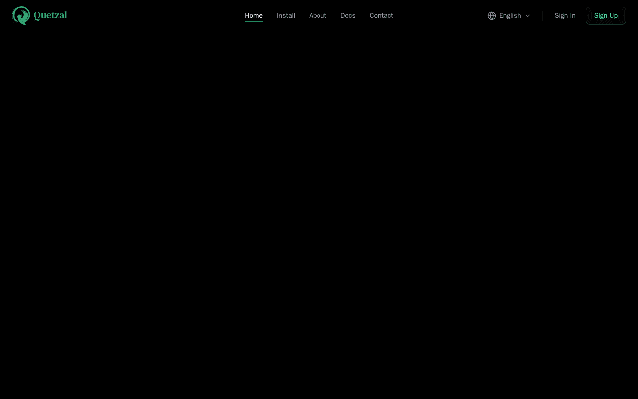 Screenshot of qtzl.ai