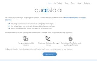 Screenshot of quaesta.ai