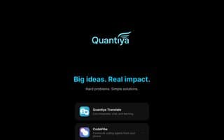 Thumbnail of quantiya.ai