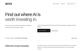 Thumbnail of qvxx.ai