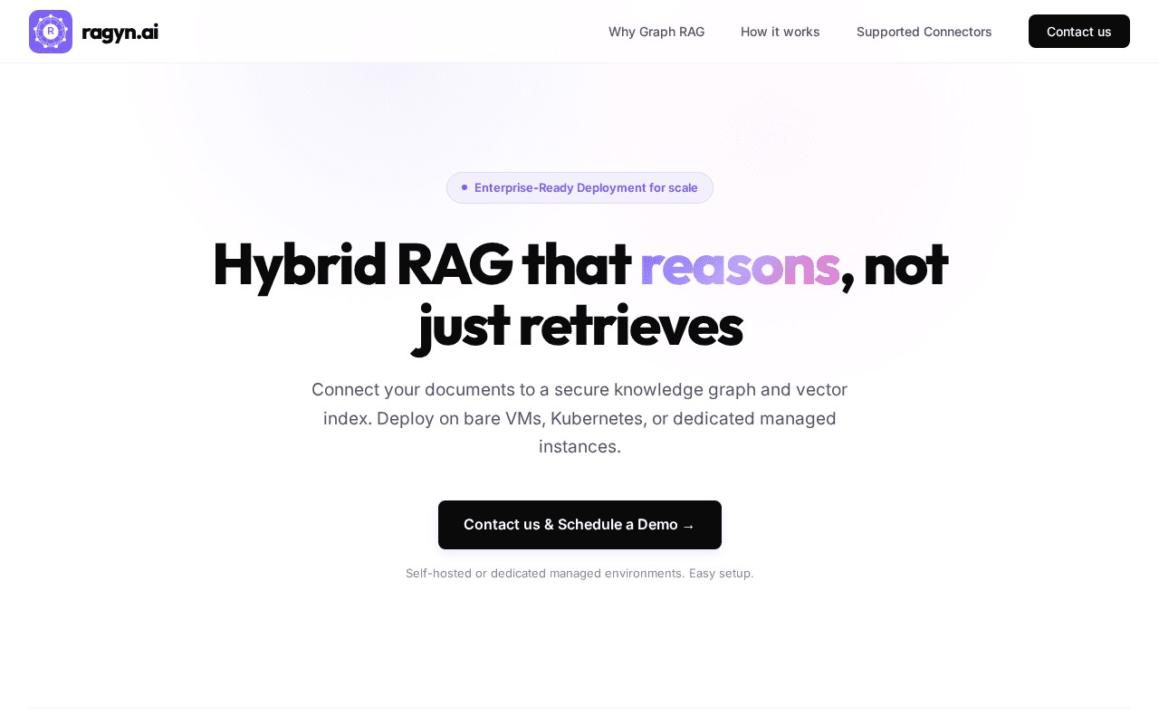 Screenshot of ragyn.ai