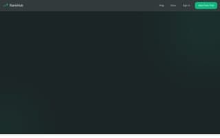 Screenshot of rankhub.ai
