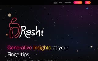 Screenshot of rashi.ai