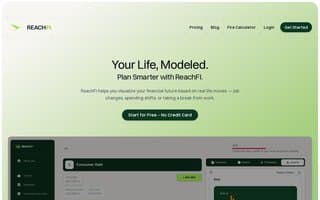 Screenshot of reachfi.ai