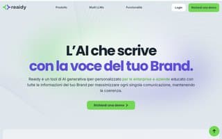 Screenshot of reaidy.ai