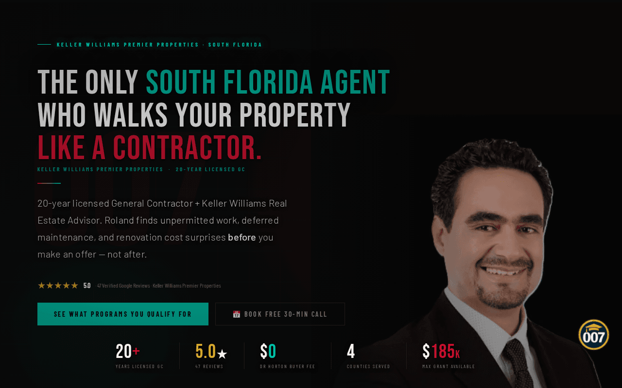 Screenshot of realtor007.ai