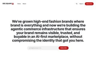 Screenshot of redsquare.ai