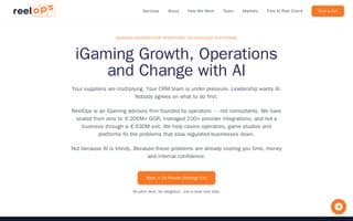 Screenshot of reelops.ai