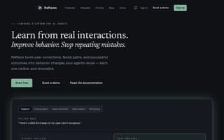 Thumbnail of reflexio.ai