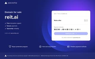 Screenshot of reit.ai