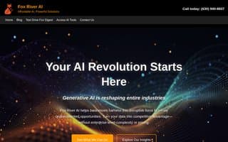 Screenshot of relufox.ai
