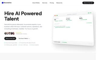 Screenshot of remoteone.ai
