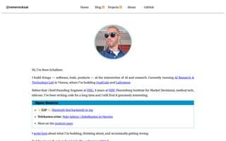 Screenshot of renerocks.ai