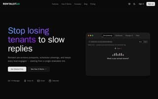 Screenshot of rentalot.ai