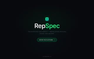 Thumbnail of repspec.ai