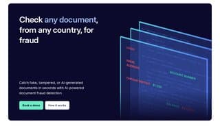 Screenshot of resistant.ai
