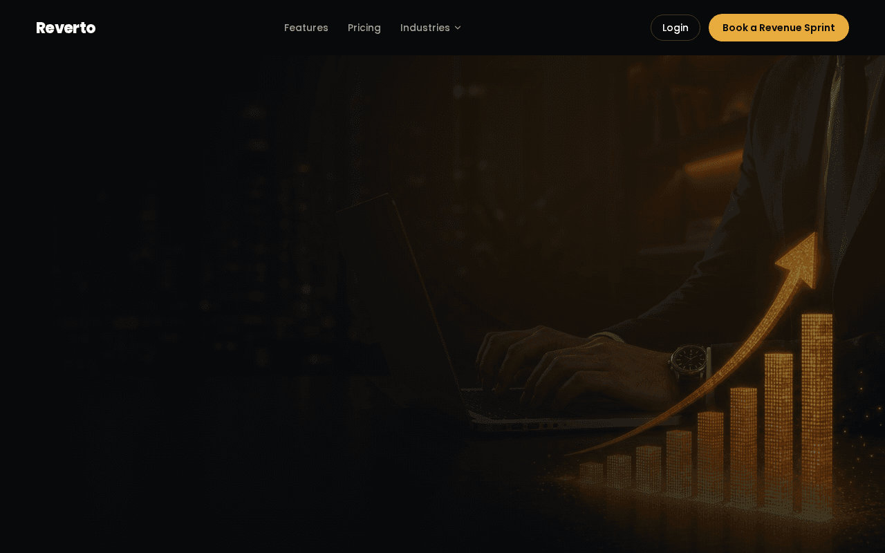 Screenshot of reverto.ai