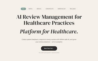 Screenshot of reviewrx.ai