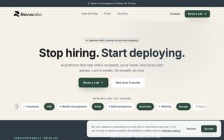 Screenshot of reviolabs.ai