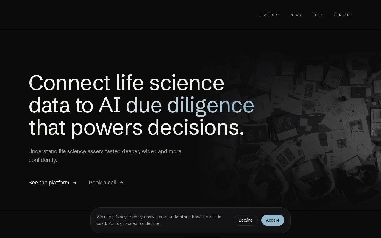 Screenshot of revonode.ai