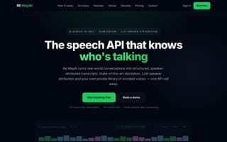 Screenshot of rewayai.ai