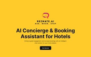 Screenshot of rezmate.ai