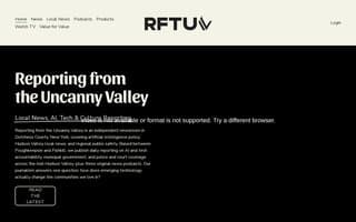 Thumbnail of rftuv.ai