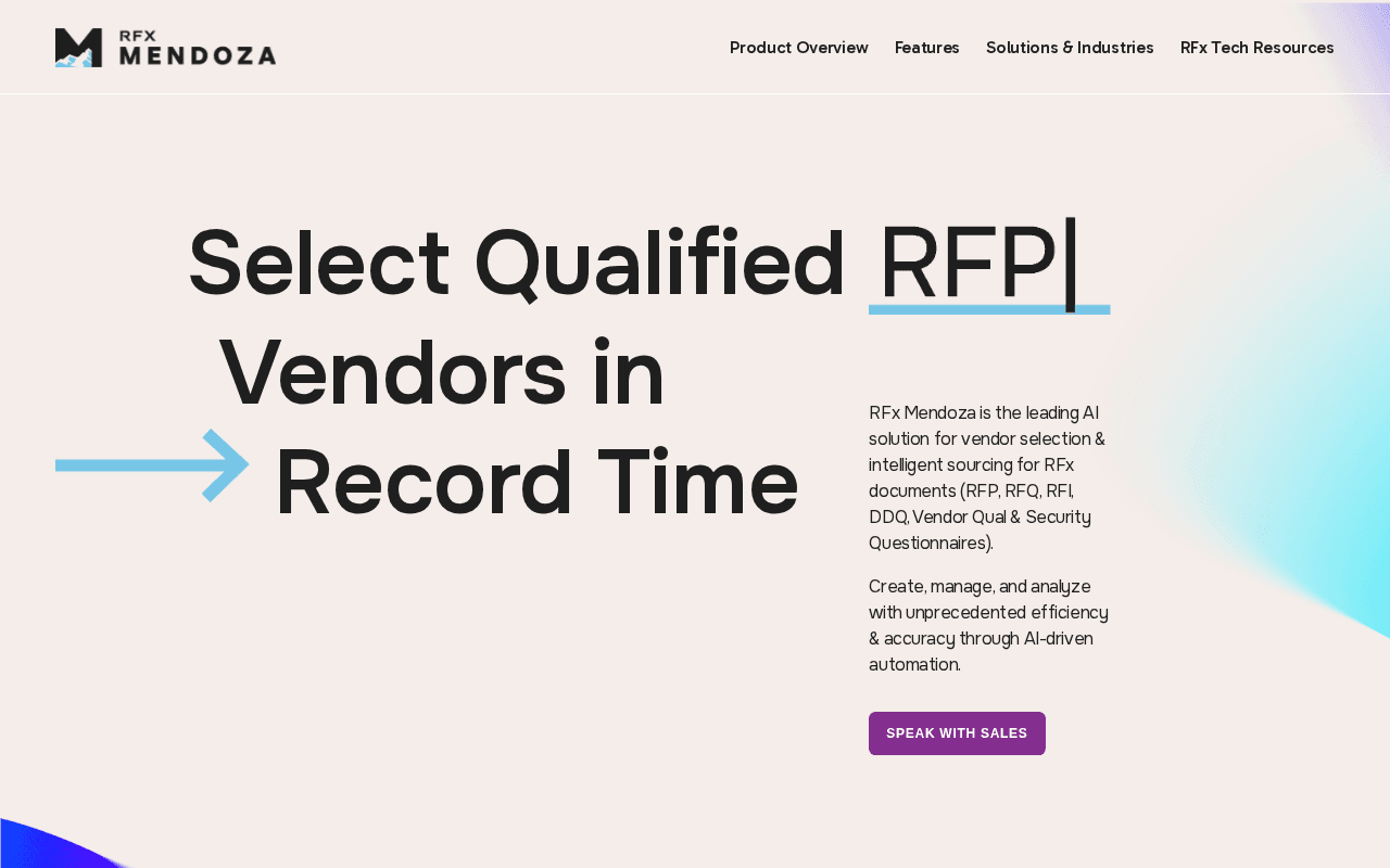 Screenshot of rfxtech.ai