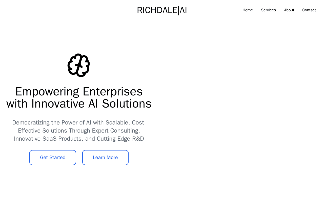 Screenshot of richdale.ai