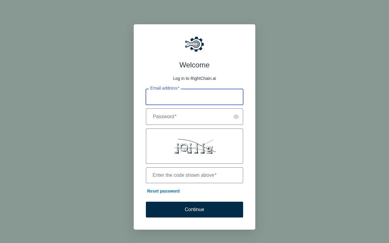 Screenshot of rightchain.ai