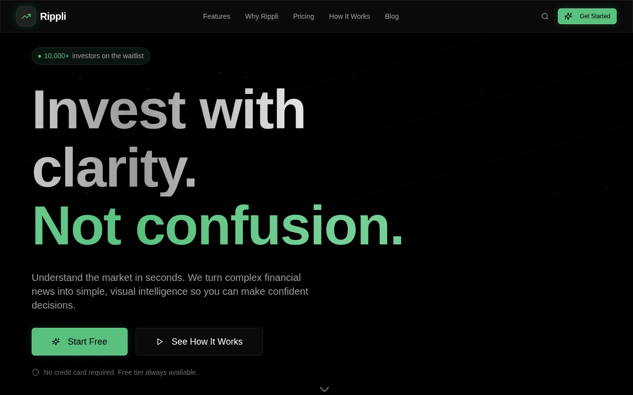 Screenshot of rippli.ai