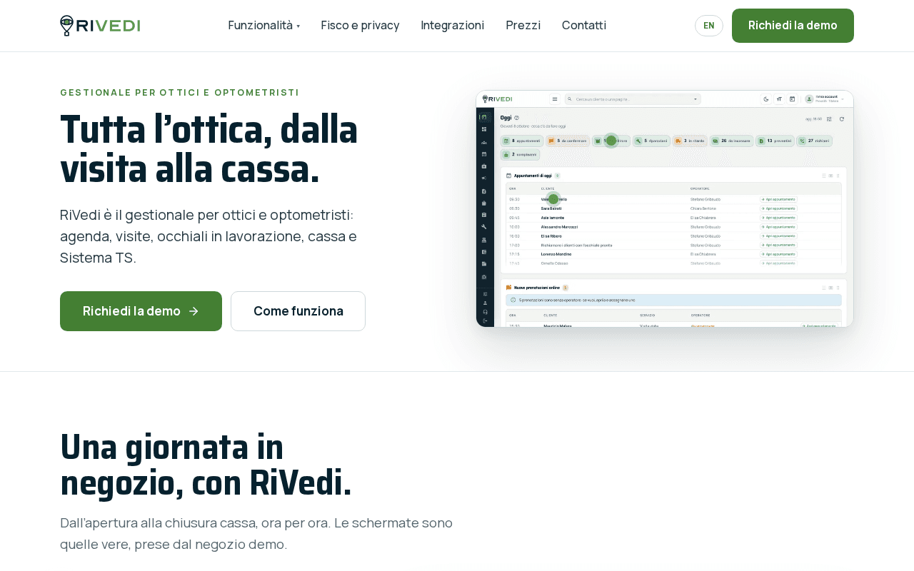 Screenshot of rivedi.ai