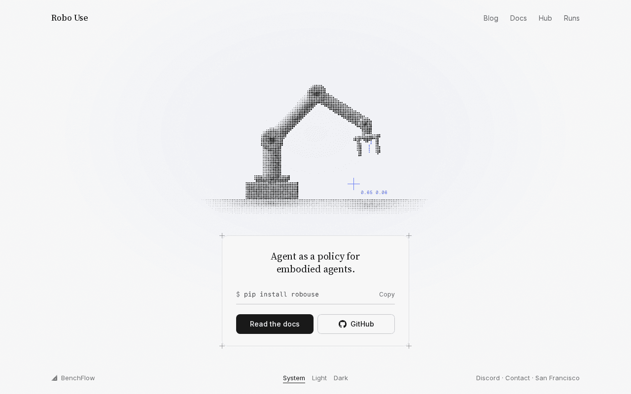 Screenshot of robouse.ai