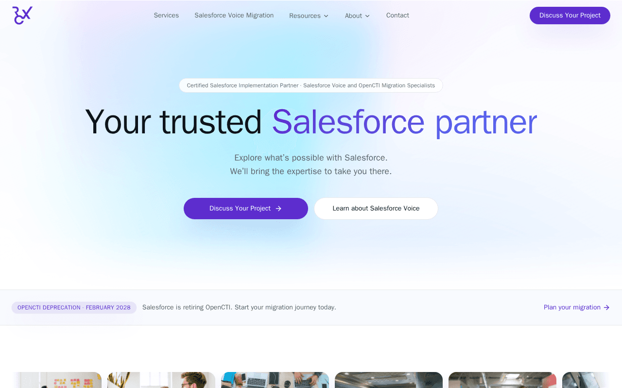 Screenshot of rocketcx.ai