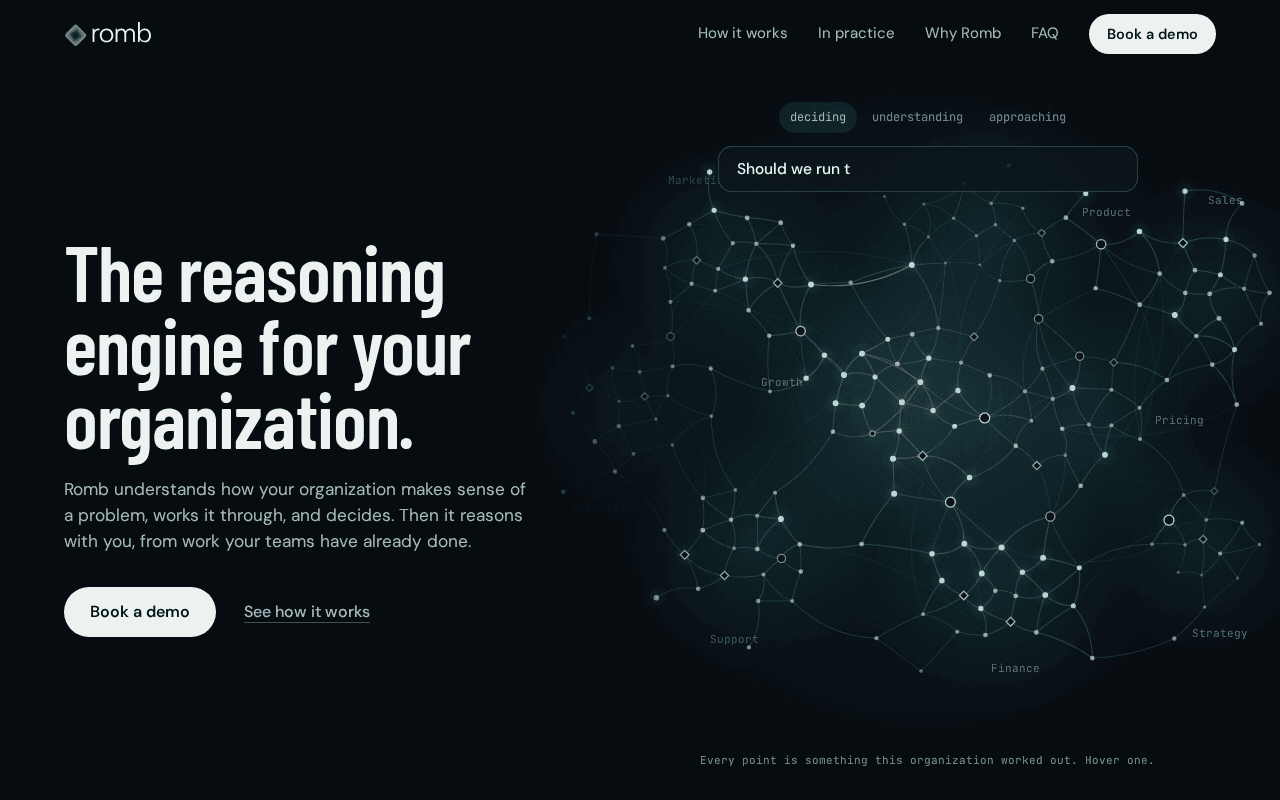 Screenshot of romb.ai