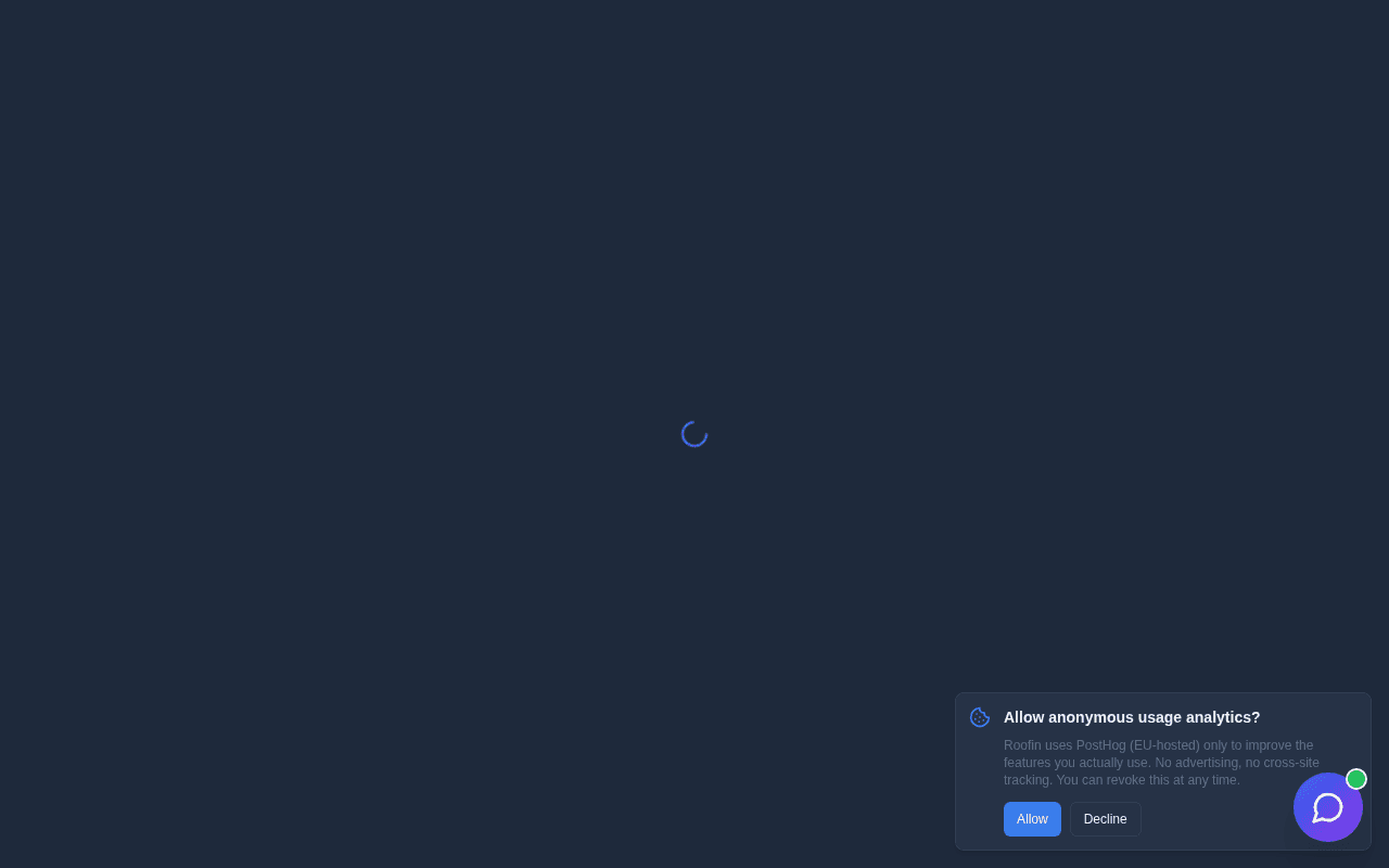 Screenshot of roofin.ai