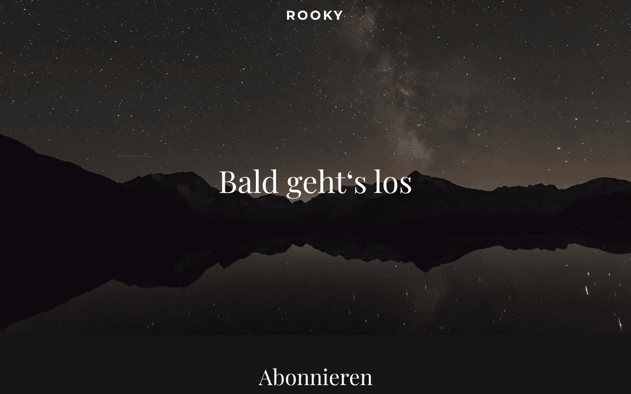 Screenshot of rooky.ai