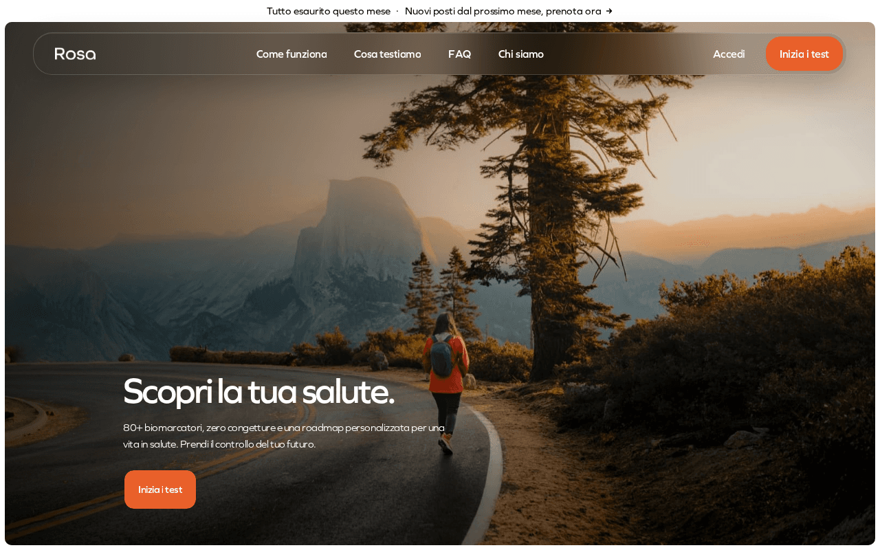 Screenshot of rosahealth.ai