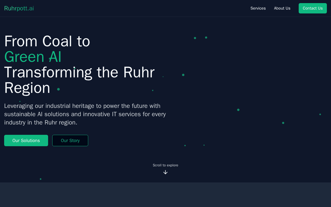 Screenshot of ruhrpott.ai