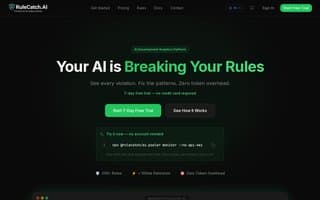 Screenshot of rulecatch.ai