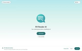 Screenshot of rxreader.ai