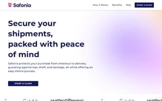 Screenshot of safonia.ai