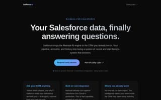 Screenshot of sailforce.ai