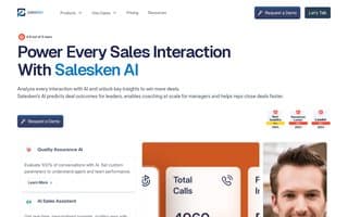 Screenshot of salesken.ai