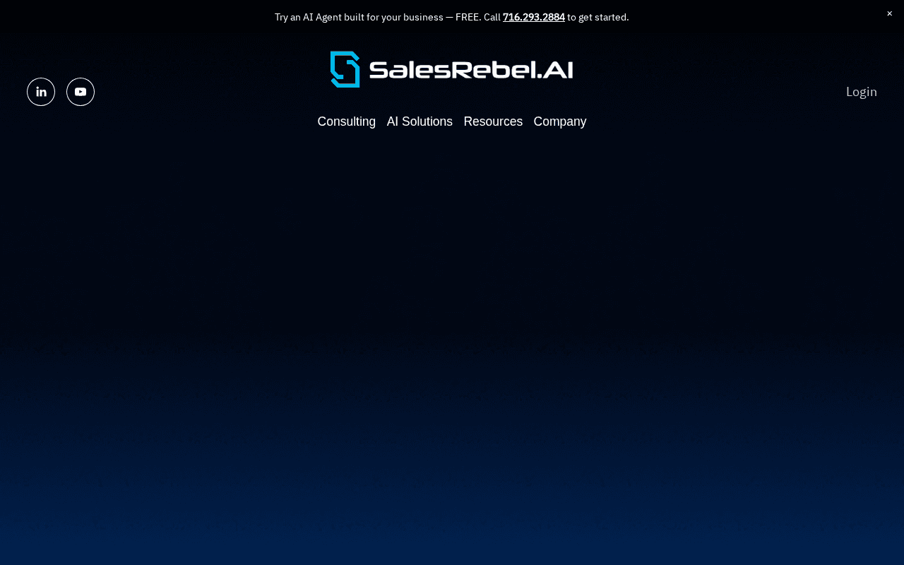 Screenshot of salesrebel.ai