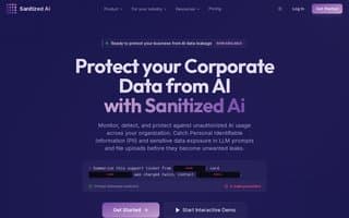 Thumbnail of sanitized.ai