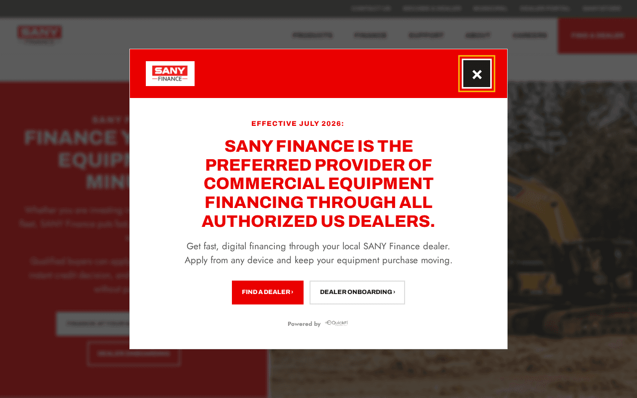 Screenshot of sanyfi.ai