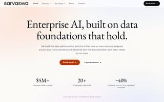 Thumbnail of sarvaswa.ai