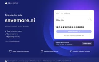 Thumbnail of savemore.ai
